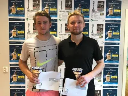 Christian Samuelsson efter finalvinst mot Robin Thour