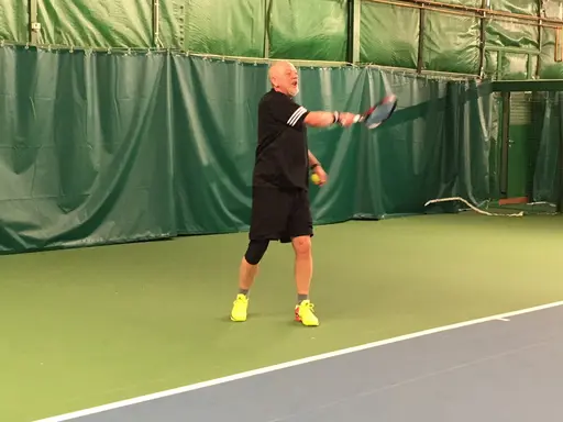 Tomas och Benny in action
