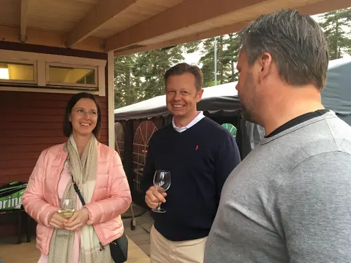 Bildkavalkad från sponsorträff 