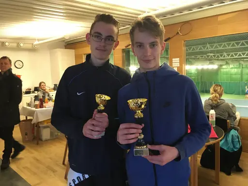 Några av superhjältarna från Åhus Indoor Open 