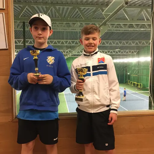 Några av superhjältarna från Åhus Indoor Open 
