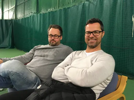 Deltagare och fans på julavslutning