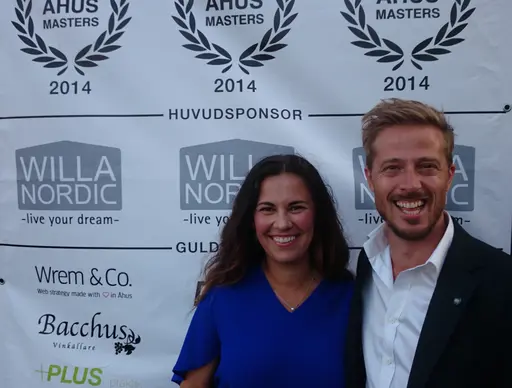 Södra Äspet växer fram och Orsolya och Jonas Nordström 
