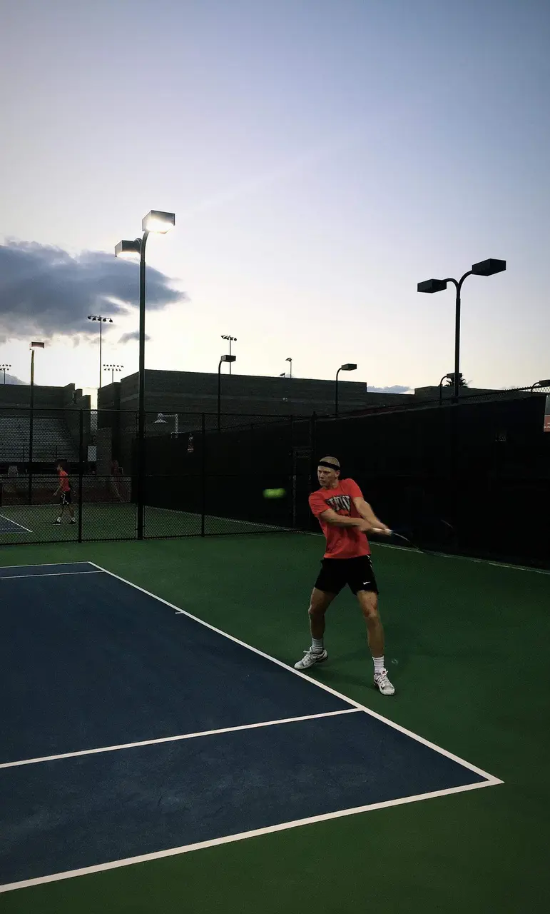 Eric Samuelsson in action i Las Vegas