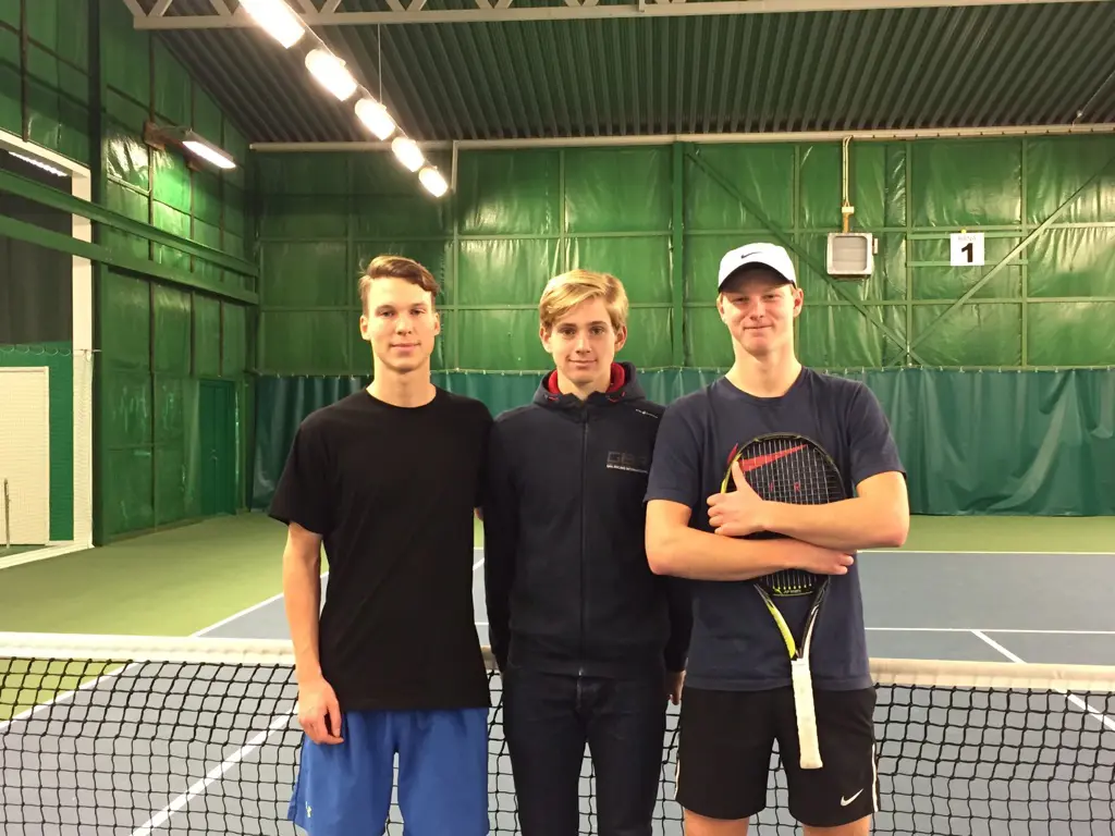 Max Nilsson, Adam Ernberg och Eric Samuelsson