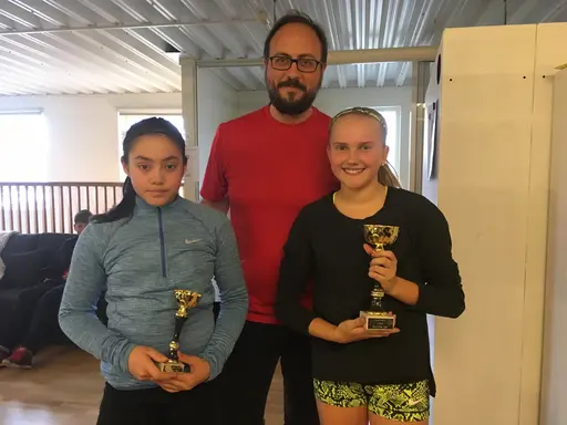 Några av superhjältarna från Åhus Indoor Open 