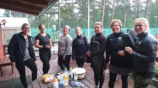 Några av de flitiga tisdagsdamerna