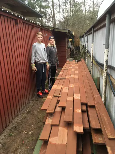 Bilder från arbetslördag 1:a april 