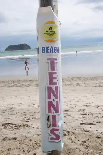 Beach tennis i Samara, Costa Rica, Foto: Jan Åderman 