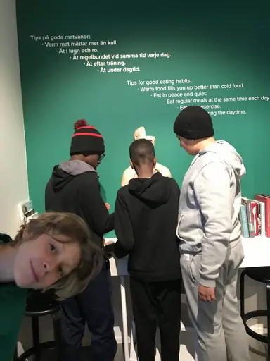 Sportlab på Riksidrottsmuseet