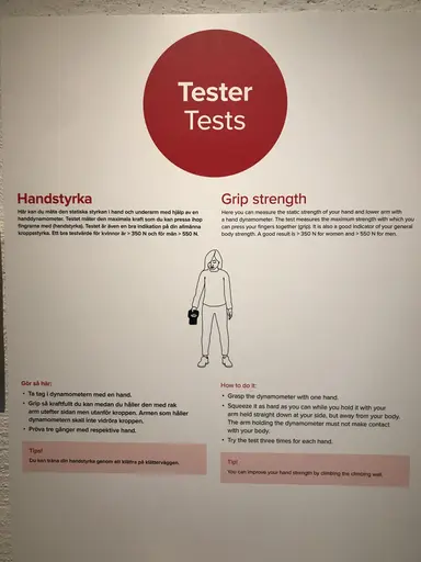 Sportlab på Riksidrottsmuseet