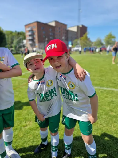 Ett skönt gäng som älskar fotboll!