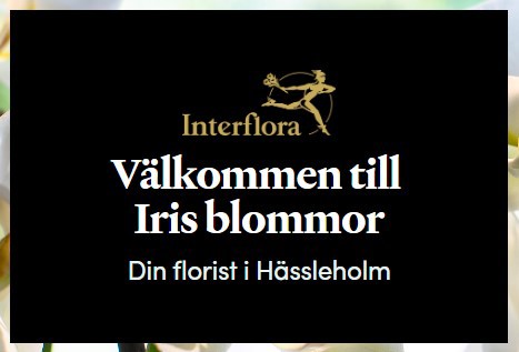 Iris blommor Interflora