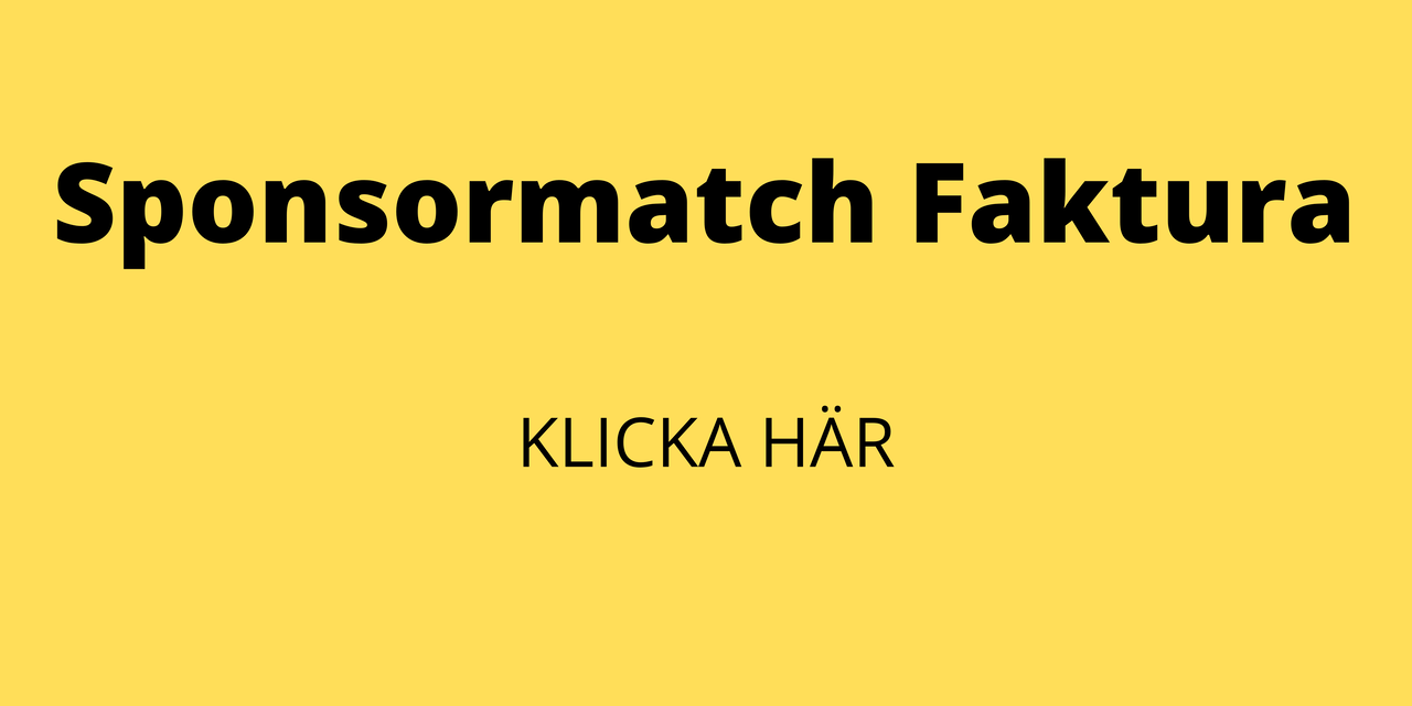 Sponsormatch faktura