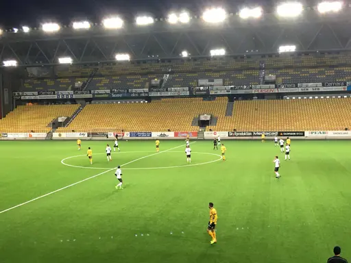 Match mot Elfsborg U21 på Borås Arena 