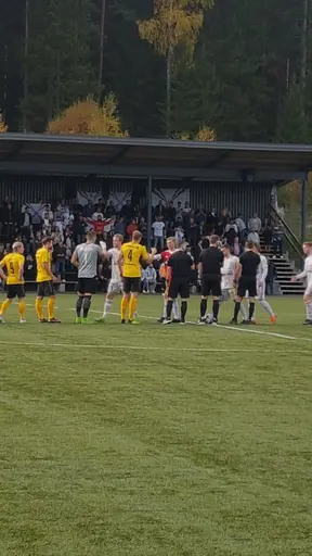 Många Assyriska supportrar på plats