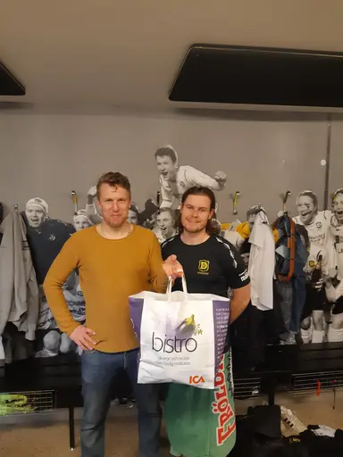 Tommy Bohman och Isak Johansson