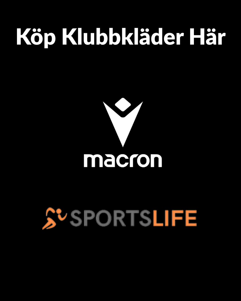 Sportslife klubbkläder