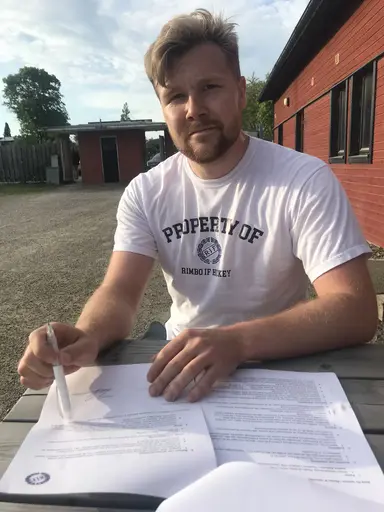 Från vänster: Robin Engström, Erik Öhrvall, Joakim Sjöholm