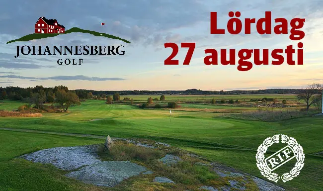 På anrika Johannesbergs Golfklubb spelas tidernas första Rimbo Hockey Open den 27 augusti.