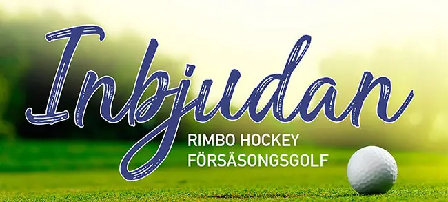 Du kommer väl på Rimbogolfen den 9 september!