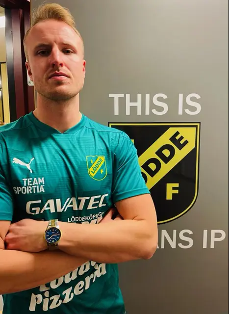 Dennis Jurs, nyförvärv i IF Lödde.