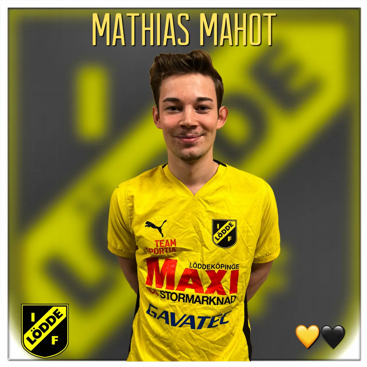 Mathias, mittfältare från IFK Värnamo
