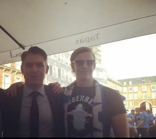 Casper har redan provat ut matchkostymen och Marcus har fått goda råd från en svensk mästare!