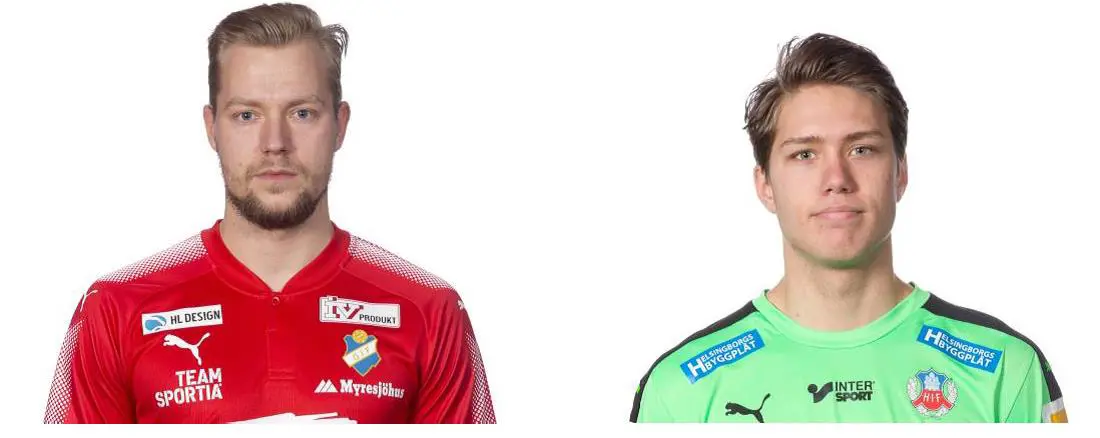 Sebastian Crona och Kalle Joelsson.