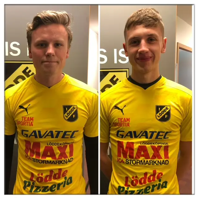Philip Hausenkamph t.v & Oscar Kaspersson t.h