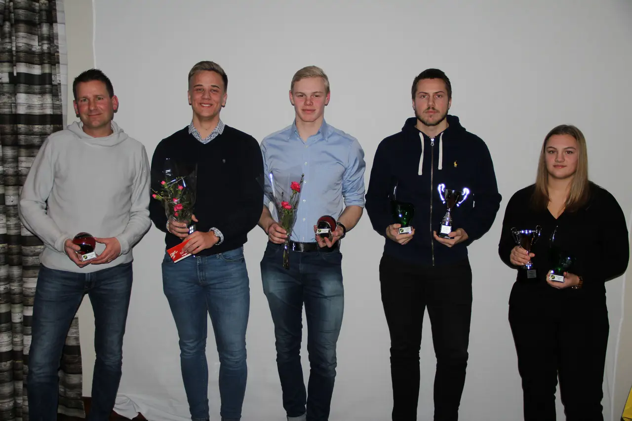 Fv. Martin Andersson, Axel Nilsson, Felix Persson, Viktor Joelsson, Rebecca Edinge.