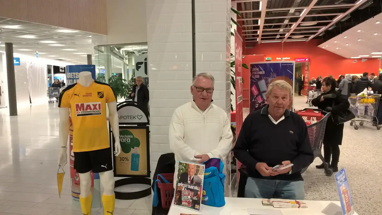 Gert & Pilas är 2 av många eldsjälar som hjälper föreningen.